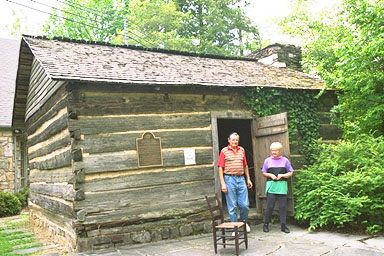 Ogle Cabin, First Settler Structure in Gatlinburg, Tennessee